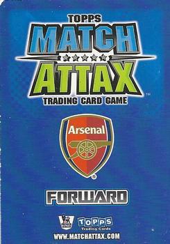 2008-09 Topps Match Attax Premier League #NNO Theo Walcott Back
