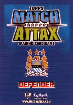 2008-09 Topps Match Attax Premier League #NNO Micah Richards Back
