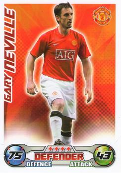 2008-09 Topps Match Attax Premier League #NNO Gary Neville Front