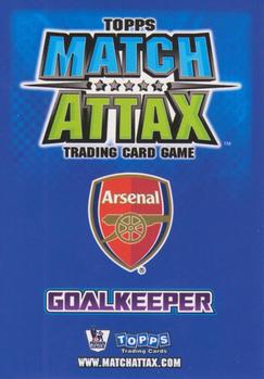 2008-09 Topps Match Attax Premier League #NNO Manuel Almunia Back