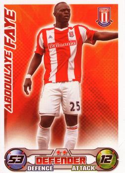2008-09 Topps Match Attax Premier League #NNO Abdoulaye Faye Front