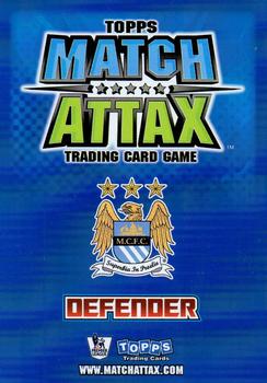 2008-09 Topps Match Attax Premier League #NNO Vincent Kompany Back