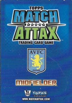 2008-09 Topps Match Attax Premier League #NNO Ashley Young Back