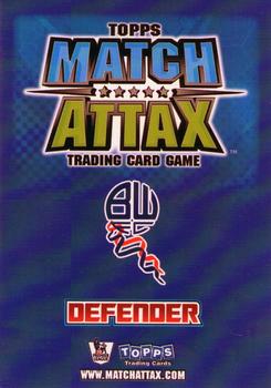 2008-09 Topps Match Attax Premier League #NNO Gary Cahill Back
