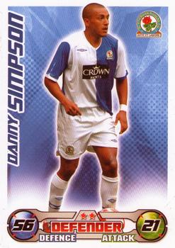 2008-09 Topps Match Attax Premier League #NNO Danny Simpson Front