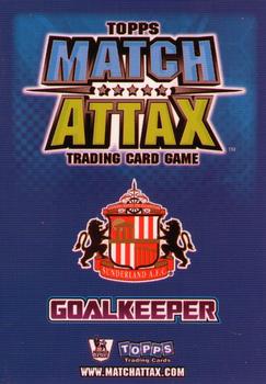 2008-09 Topps Match Attax Premier League #NNO Craig Gordon Back