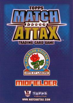 2008-09 Topps Match Attax Premier League #NNO Tugay Back