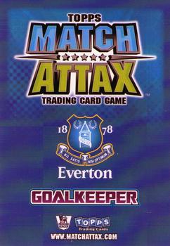 2008-09 Topps Match Attax Premier League #NNO Tim Howard Back