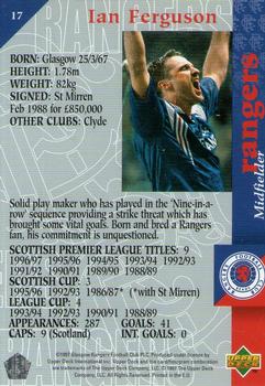 1998 Upper Deck Rangers #17 Ian Ferguson Back