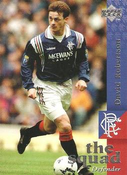 1998 Upper Deck Rangers #11 David Robertson Front