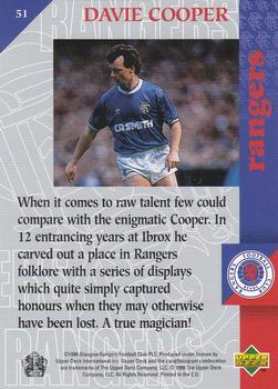 1998 Upper Deck Rangers #51 Davie Cooper Back