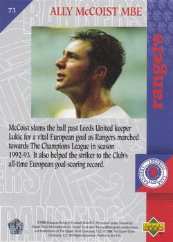 1998 Upper Deck Rangers #73 Ally McCoist Back