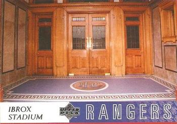 1998 Upper Deck Rangers #76 Ibrox Stadium Front