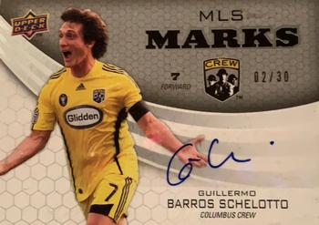 2010 Upper Deck MLS - MLS Marks #MK-GS Guillermo Barros Schelotto Front