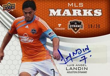 2010 Upper Deck MLS - MLS Marks #MK-LL Luis Angel Landin Front