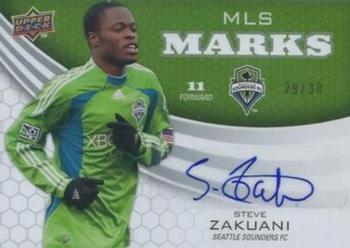 2010 Upper Deck MLS - MLS Marks #MK-SZ Steve Zakuani Front