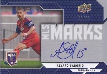 2011 Upper Deck MLS - MLS Marks #MM-AS Alvaro Saborio Front