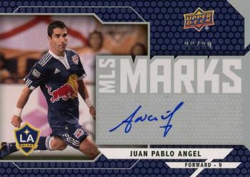 2011 Upper Deck MLS - MLS Marks #MM-JA Juan Pablo Angel Front