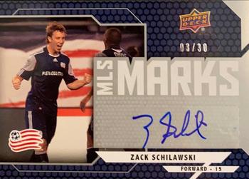 2011 Upper Deck MLS - MLS Marks #MM-ZS Zack Schilawski Front