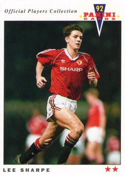 1992 Panini UK Players Collection #143 Lee Sharpe Front