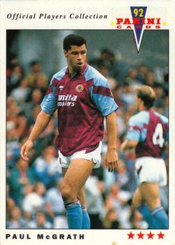 1992 Panini UK Players Collection #22 Paul McGrath Front