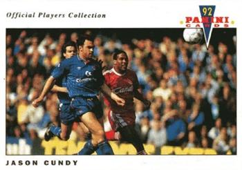 1992 Panini UK Players Collection #33 Jason Cundy Front