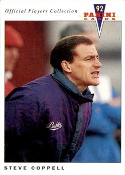1992 Panini UK Players Collection #52 Steve Coppell Front