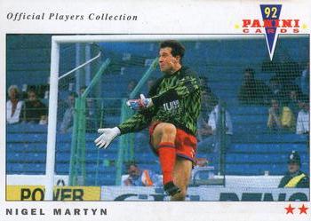 1992 Panini UK Players Collection #53 Nigel Martyn Front