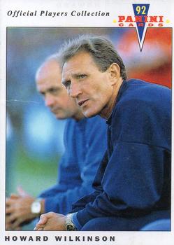 1992 Panini UK Players Collection #79 Howard Wilkinson Front