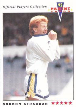 1992 Panini UK Players Collection #86 Gordon Strachan Front