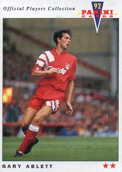 1992 Panini UK Players Collection #95 Gary Ablett Front