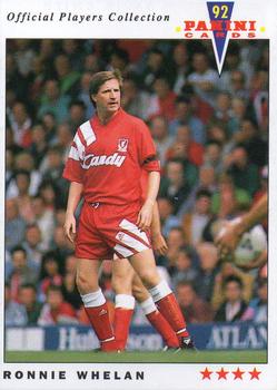 1992 Panini UK Players Collection #99 Ronnie Whelan Front