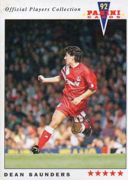 1992 Panini UK Players Collection #104 Dean Saunders Front