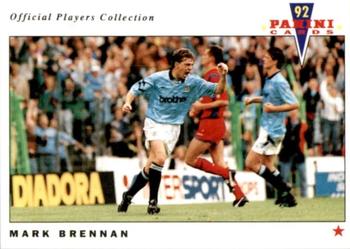 1992 Panini UK Players Collection #125 Mark Brennan Front