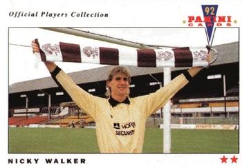 1992 Panini UK Players Collection #350 Nicky Walker Front
