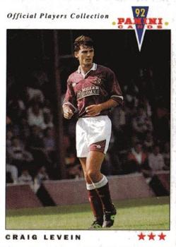 1992 Panini UK Players Collection #353 Craig Levein Front
