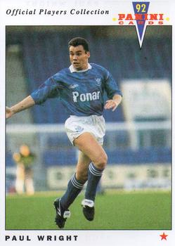 1992 Panini UK Players Collection #410 Paul Wright Front
