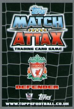 2011-12 Topps Match Attax Premier League #129 Daniel Agger Back