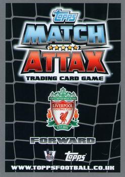 2011-12 Topps Match Attax Premier League #143 Andy Carroll Back