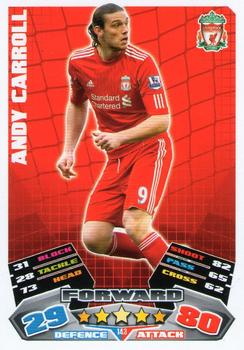 2011-12 Topps Match Attax Premier League #143 Andy Carroll Front