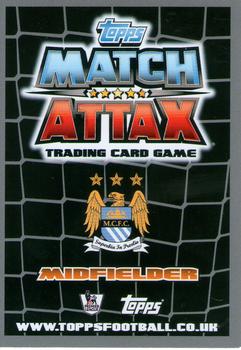 2011-12 Topps Match Attax Premier League #153 Samir Nasri Back