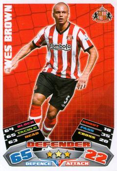 2011-12 Topps Match Attax Premier League #257 Wes Brown Front