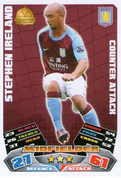 2011-12 Topps Match Attax Premier League #27 Stephen Ireland Front