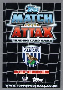 2011-12 Topps Match Attax Premier League #314 Billy Jones Back