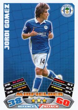 2011-12 Topps Match Attax Premier League #340 Jordi Gomez Front