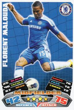 2011-12 Topps Match Attax Premier League #80 Florent Malouda Front