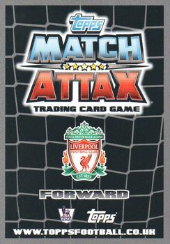 2011-12 Topps Match Attax Premier League #144 Luis Suárez Back
