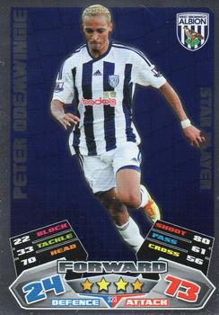2011-12 Topps Match Attax Premier League #323 Peter Odemwingie Front