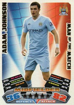 2011-12 Topps Match Attax Premier League #386 Adam Johnson Front
