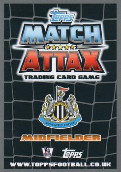 2011-12 Topps Match Attax Premier League #392 Yohan Cabaye Back